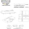 imageEmpava Ductless Under Cabinet Range Hood 30 Inch Convertible Ducted RearTop Vent 300 CFM Push Button Plug in Stainless Steel30 Inch