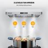 imageEmpava DuctlessDucted Range Hood Under Cabinet 30 Inch Touch Control Timer ampamp Clock Setting 300 CFM 3Speeds Plug in Stainless Steel30 Inch