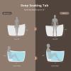 imageEmpava EMPVFT1518 67quot Acrylic Freestanding Bathtub48 Inch