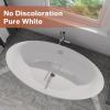imageEmpava EMPVFT1518 67quot Acrylic Freestanding Bathtub71 Inch