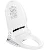 imageEmpava Elongated Smart Bidet Heated Toilet Seat with Warm Air Dryer and Temperature Controlled Wash Functions in WhiteEB990