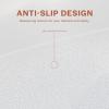 imageEmpava Freestanding Bathtub 59quot Soaking Tub Acrylic Stand Alone Tub with Overflow Drain Gloss White Contemporary DesignContemporary