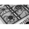 imageEmpava Freestanding ampamp SlideIn Gas Range 50 Cu Ft Single Oven with 5 Sealed HighLow Burners ampamp Touch Timer Heavy Duty Continuous Grates in Stainless Steel 30 Inch38 Inch