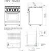 imageEmpava Gas Range 43 Cu Ft Convection Oven with Touch Timer 5 Deep Recessed Burners Cooktop Heavy Duty Continuous Grates in Stainless Steel Freestanding ampamp Slidein Stove36 InchProstyle