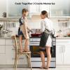 imageEmpava Gas Range 48 CuFt Oven with Touch Timer4 Deep Recessed Burners CooktopStainless Steel with Storage Drawer Freestanding ampamp Slidein Stove30 Inch
