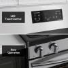 imageEmpava Gas Range 48 CuFt Oven with Touch Timer4 Deep Recessed Burners CooktopStainless Steel with Storage Drawer Freestanding ampamp Slidein Stove30 Inch