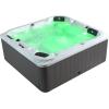 imageEmpava Luxury Outdoor Hot Tub 5 Person Whirlpool Outdoor Spa Tub Freestanding Bathtub 87IN 33 Jets Massage Rectangle Relaxing Home Garden Hot Tub Spa with LED Lights ampamp Cover Black