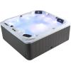 imageEmpava Luxury Outdoor Hot Tub 5 Person Whirlpool Outdoor Spa Tub Freestanding Bathtub 87IN 33 Jets Massage Rectangle Relaxing Home Garden Hot Tub Spa with LED Lights ampamp Cover Black