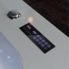 imageEmpava PRO Series Whirlpool Tub with Dedicated Milk Bath ampamp 65 Jets  Luxury Spa Acrylic Soaking Tub with Ozone Sanitization Chromatherapy ampamp Wireless Music System Removable Panel 71quot Bathtub WhiteJT802