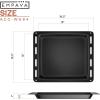imageEmpava Single Gas Wall Oven with 5 Cooking Funcitons 24 inch Builtin Convection System NG only Mechanical Control Knobs Stainless SteelWH84