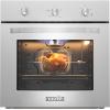 imageEmpava Single Liquid Propane Gas Wall Oven 24 in 23 cu Ft Bake Broil Rotisserie Functions with Mechanical Controls and Builtin Timer and Convection Fan in Stainless SteelOven