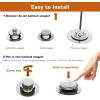imageEmpava Walk In Tub Right DrainMassage Jets Bathtubwith builtin Heater2 Safety Handrail48 inch