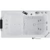 imageEmpava Walk In Tub for Seniors54quot x 30 Right Drain12 Air ampamp 13 Whirlpool Massage Jets Bathtubwith builtin Heater2 Safety Handrail1925quot Wide Right Outswing DoorSlipResistant FloorAcrylicWhite