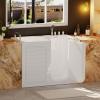 imageEmpava WalkIn Tub Japanese Soaking Bath Right Outward Door Low Threshold SlipResistant Builtin Seat Fast Drain Handrails Easy Access for Seniors ampamp MobilityImpaired54quot
