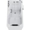 imageEmpava WalkIn Tub Japanese Soaking Bath Right Outward Door Low Threshold SlipResistant Builtin Seat Fast Drain Handrails Easy Access for Seniors ampamp MobilityImpaired54quot