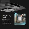 imageEmpava Wall Mount Range Hood 30 Inch DuctedDuctless Kitchen Exhaust Stove Vent with Modern Style 400CFM 3Speed Touch Control Timer LED Lights Stainless Steel CharcoalFilter Sold Separately30RH06N