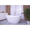 imageFreestanding Bathtub Acrylic Soaking SPA Modern Stand Alone Bathtubs in White 67 Inch