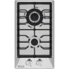 imageEmpava 12 in Gas Stove Cooktop 2 Italy Sabaf Sealed Burners NGLPG Convertible in Stainless Steel 12x21 Inch12 Inch