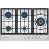 imageEmpava 12 in Gas Stove Cooktop 2 Italy Sabaf Sealed Burners NGLPG Convertible in Stainless Steel 12x21 InchGas 30