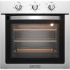 imageEmpava 24 inch Electric Single Wall Oven 25 Cuft Stainless Steel with Basic Broil Bake Functions Mechanical Knobs Control 24WOE40L SilverOven