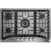 imageEmpava 36 Inch Gas Stove Cooktop 5 Italy Sabaf Sealed Burners NGLPG Convertible in Stainless Steel30GC5B70C