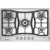 imageEmpava 36quot Gas Stove Cooktop NGLPG Convertible with 5 Italy Sabaf Sealed Burners in Black Tempered Glass 36 InchNGLPG Convertible