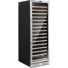 imageEmpava Cooler Refrigerator 171 Bottles Single Zone Built in or Freestanding Compressor Fridge Chiller Wine Cellar 24 Inch Stainless Steel