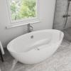 imageEmpava EMPVFT1518 67quot Acrylic Freestanding Bathtub71 Inch