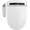 imageEmpava Elongated Smart Bidet Heated Toilet Seat with Warm Air Dryer and Temperature Controlled Wash Functions in WhiteEB990