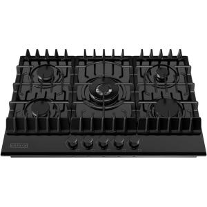 imageEmpava 12 in Gas Stove Cooktop 2 Italy Sabaf Sealed Burners NGLPG Convertible in Stainless Steel 12x21 Inch30 Inch