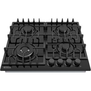 imageEmpava 12quot Gas Stove Cooktop with 2 Italy Sabaf Sealed Burners NGLPG Convertible in Stainless Steel 12 inches24 Inch