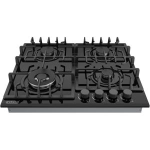 imageEmpava 30 Inch Gas Cooktop with 5 World Class Made in Italy SABAF Burners LPGNG Convertible Ideal RV Top Stoves for Kitchen Stainless Steel24 Inch