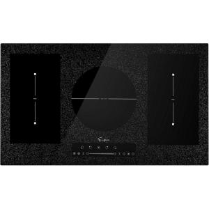 imageEmpava 36 Electric Stove Induction Cooktop with 5 Booster Burners Including 2 Flexi Bridge Element in Black EMPVIDCF9