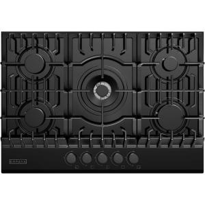 imageEmpava 36quot Recessed Gas Stove Cooktop with 5 Italy SABAF Sealed Burner NGLPG Convertible in Stainless Steel30GC26