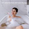 image67 in Acrylic Freestanding Bath Tub Hydromassage Gracefully Rectangle Shaped 8 Water Jets Soaking SPA DoubleEnded Massage Bathtubs with Two Black Pillows