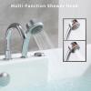 image67 in Acrylic Freestanding Bath Tub Hydromassage Gracefully Rectangle Shaped 8 Water Jets Soaking SPA DoubleEnded Massage Bathtubs with Two Black Pillows
