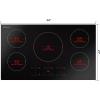 imageEmpava 24 Inch Electric Induction Cooktop 4 Burner Builtin Smooth Glass Stove Top with Power Boost Touch Control Timer Child Lock Residual Heat Indicator Hardwired36 Inch