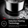 imageEmpava 24 Inch Electric Induction Cooktop 4 Burner Builtin Smooth Glass Stove Top with Power Boost Touch Control Timer Child Lock Residual Heat Indicator Hardwired36 Inch