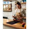 imageEmpava 24 Inch Electric Induction Cooktop 4 Burner Builtin Smooth Glass Stove Top with Power Boost Touch Control Timer Child Lock Residual Heat Indicator Hardwired12 Inch