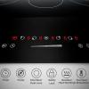 imageEmpava 30 Inch Electric Cooktop Builtin Radiant Ceramic Stove 5 Burners 2 Dual Expandable Elements 100W Warming Zone Touch Controls Timer Child Lock Black Glass Hardwired ETL Certified 30quot