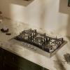 imageEmpava 30 in Gas Stove Cooktop with 5 3rd Gen Italy Sabaf Sealed Burners in Stainless Steel 30 Inch Silver