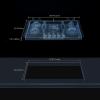 imageEmpava 30 in Gas Stove Cooktop with 5 3rd Gen Italy Sabaf Sealed Burners in Stainless Steel 30 Inch Silver