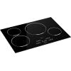 imageEmpava 30quot Electric Induction Cooktop Builtin Modular Stovetop with 4 Elements 9 Power Level Boost Burners in Black Vitro Ceramic Glass 30 Inch