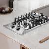 imageEmpava 30quot Stainless Steel 5 Italy Sabaf Burners Stove Top Gas Cooktop EMPV30GC0A512in