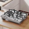 imageEmpava 30quot Stainless Steel 5 Italy Sabaf Burners Stove Top Gas Cooktop EMPV30GC0A524 Inch