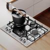 imageEmpava 30quot Stainless Steel 5 Italy Sabaf Burners Stove Top Gas Cooktop EMPV30GC0A524 Inch