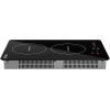 imageEmpava 36 Inch Electric Induction Cooktop 5 Burners Flat Glass Top Stove with Bridge Function Timer Pause Child Lock Booster Slider Level Control Shutdown Auto Pan Detection Black12 Inch