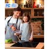 imageEmpava 36 Inch Electric Induction Cooktop 5 Burners Flat Glass Top Stove with Bridge Function Timer Pause Child Lock Booster Slider Level Control Shutdown Auto Pan Detection Black20 Inch