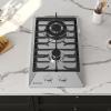 imageEmpava 36quot Stainless Steel 5 Italy Sabaf Burners Stove Top Gas Cooktop EMPV36GC88112 Inch