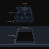 imageEmpava 36quot Stainless Steel 5 Italy Sabaf Burners Stove Top Gas Cooktop EMPV36GC88112 Inch
